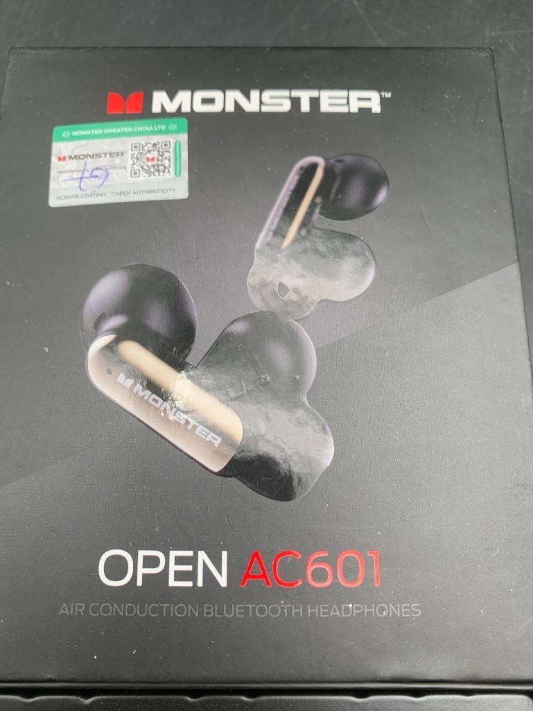 Ac601 Monster Open AC601 Air Conduction Bluetooth Headphones