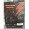 Image 3 : Poweroni PC6S-10b Universal Charging Station with USB Ports, Black