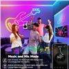 Image 1 : LED Neon Rope Lights with Multi-Color Features