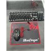 Image 2 : BlueFinger RGB Gaming Keyboard, Mouse, and Mousepad Set