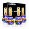 Image 1 : Faxcars Muscart Series LED Headlight Bulbs Set with User Manual
