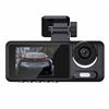 Image 1 : 3-Camera Vehicle Black Box DVR with 4K Ultra HD Recording