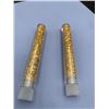 Image 3 : Two Vials Containing Golden Metallic Flakes