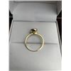 Image 3 : 14K Gold Ladies ring with natural uncut Diamond Solitaire approx .80 carat