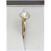 Image 2 : 14K Gold Ladies ring with natural uncut Diamond Solitaire approx .80 carat