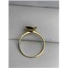 Image 4 : 14K Gold Ladies ring with natural uncut Diamond Solitaire approx .80 carat
