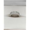Image 1 : 1.00 CT TW GRA CERTIFIED ROUND BRILLIANT CUT MOISSANITE STONES VVS D COLOR WITH THE 18 STONES CHANNE
