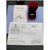 Image 2 : 1.00 CT TW GRA CERTIFIED ROUND BRILLIANT CUT MOISSANITE STONES VVS D COLOR WITH THE 18 STONES CHANNE