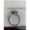 Image 6 : 2.00 CT GRA CERTIFIED ROUND BRILLIANT CUT MOISSANITE STONE VVS D COLOR SET IN CENTER WITH 26 ROUND C