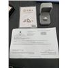 Image 2 : 1.00 CT GRA CERTIFIED ROUND BRILLIANT CUT MOISSANITE STONE VVS D COLOR SET IN CENTER WITH 84 ROUND C