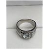 Image 5 : 1.00 CT GRA CERTIFIED ROUND BRILLIANT CUT MOISSANITE STONE VVS D COLOR SET IN CENTER WITH 84 ROUND C