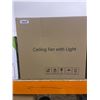 Image 2 : Ceiling Fan with Light (PHOTO MAY NOT MATCH EXACTLY) (COME VIEW)