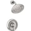Image 1 : Moen Halle 8297SRN Spot Resist Tub and Shower Faucet