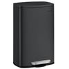Image 1 : Songmics 13 Gallon LTB340E40 Trash Can with Foot Pedal