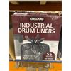 Image 2 : Kirkland Signature Industrial Drum Liners, 55 Gallon, 60 Bags