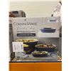 Image 2 : CorningWare French Colors 10-Piece Bakeware Set with Plastic and Glass Lids