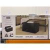 Image 2 : Folding Storage Ottoman Trunk and Bench with 85L Capacity