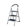 Image 1 : 3-Step Folding Step Ladder in Black with Metal Frame
