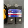 Image 3 : 2 Packages Mens Crew Length Socks