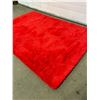 Image 2 : Red Cushioned Area Rug