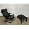 Image 1 : IKEA Chair With Footrest