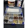 Image 7 : Assortment of Leather Tools, Rivets, Buckles, Clasps & More