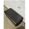 Image 5 : 2 "Leather-Look" Storage Ottomans