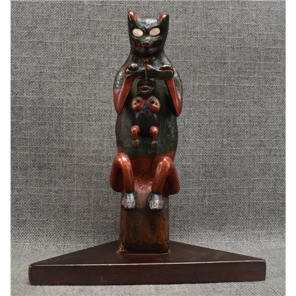 TLINGIT WOOD CARVING