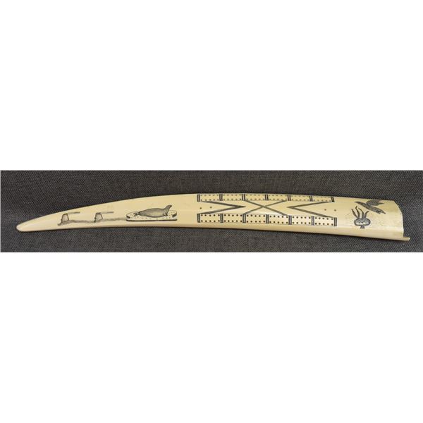 ESKIMO CRIBBAGE BOARD