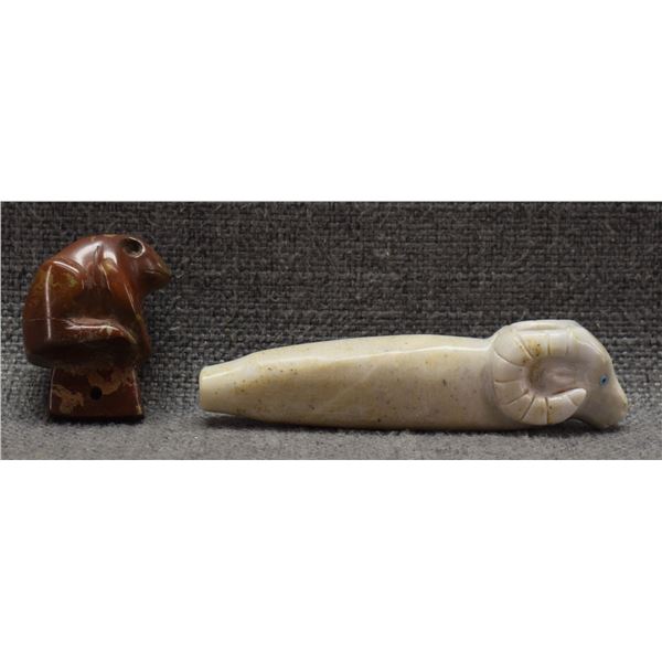 PUEBLO STONE PIPE BOWLS