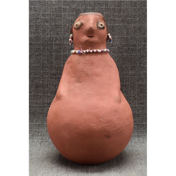MARICOPA POTTERY VASE (IDA REDBIRD)
