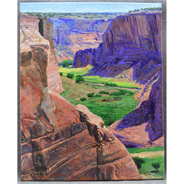 NAVAJO PAINTING (REDWING NEZ)