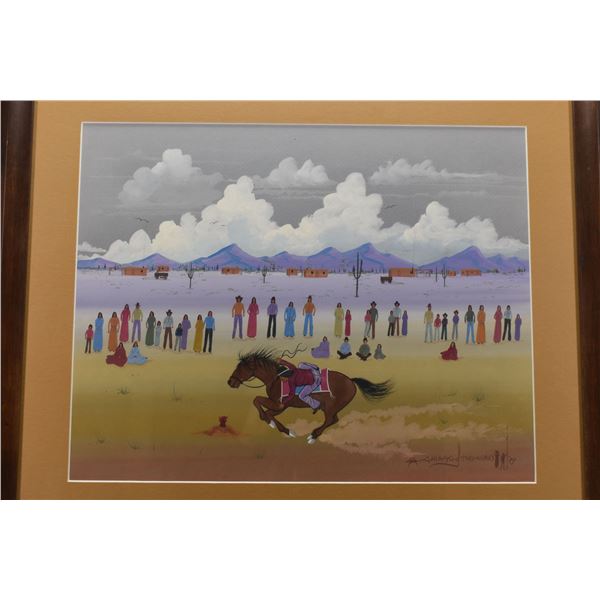 PAPAGO PAINTING (MICHAEL CHIAGO)