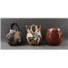 Image 1 : THREE NATIVE AMERICAN POTTERY ITEMS