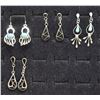 Image 1 : FOUR SETS OF PUEBLO EARRINGS