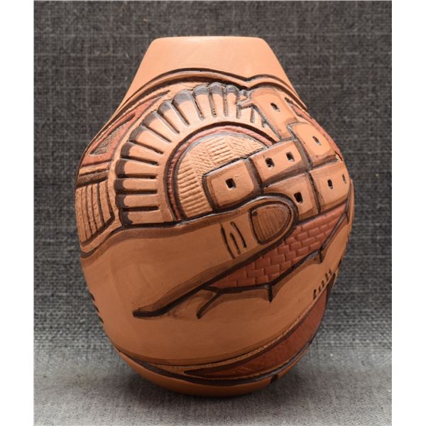 HOPI POTTERY VASE (TOM POLACCA)