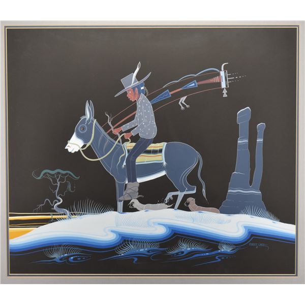 NAVAJO PAINTING (ROBERT CHEE)
