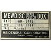 Image 10 : (2) Meidensha #IAD-511B Brake Clutch Box
