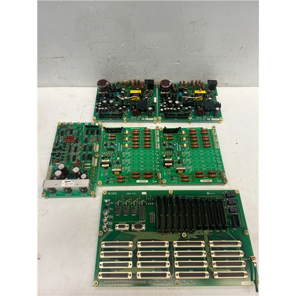 Lot of (6) Meiden Circuit Boards
