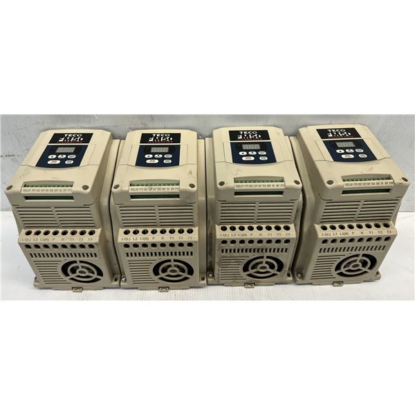 (4) TECO Electric FM50 Fluxmaster Drives