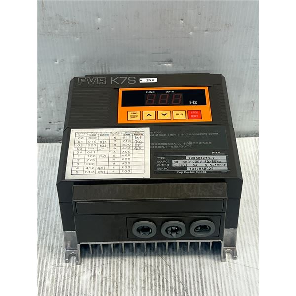 Fuji Electric #FVR004K7S-2 Drive