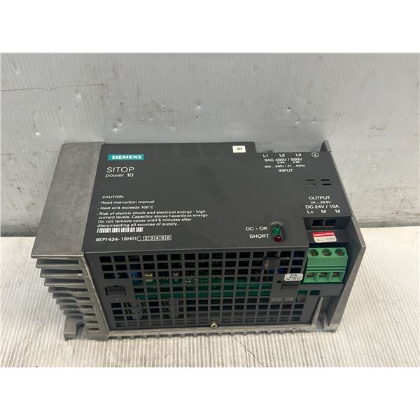 Siemens #6EP1434-1SH01 SITOP Power10 Power Supply