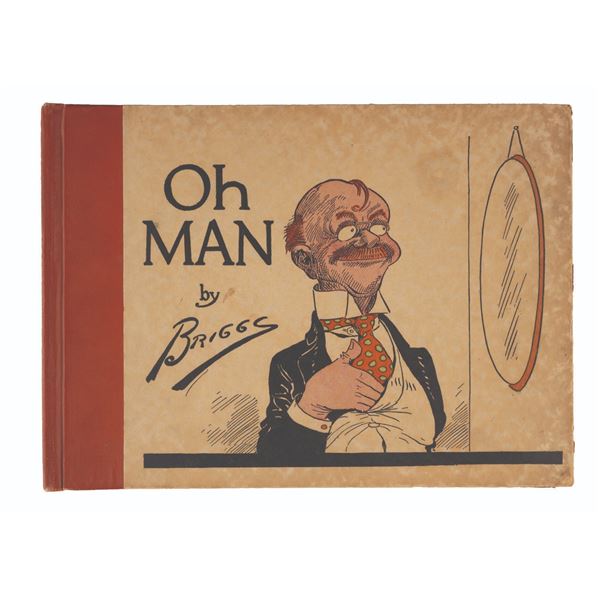An Oh Man by Briggs Hardcover Book.