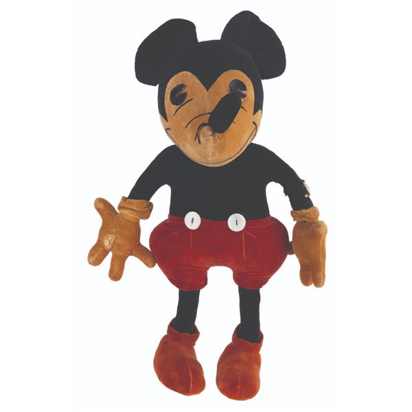 A Rare Charlotte Clark Mickey Mouse Doll.