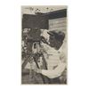 Image 1 : An Original Photo of Walt Disney with his Camera.