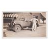Image 1 : A Photo of Walt Disney and his Moon Roadster.