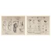 Image 2 : Disney Model Sheets for “Clock Cleaners” and “Donald’s Ostrich.[