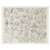 Image 5 : A Set of 1930s Disney Animated Short Model Sheets.