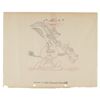 Image 1 : A "Lady, Play Your Mandolin" Storyboard Drawing.