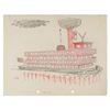 Image 1 : A “Hittin’ the Trail for Hallelujah Land” Boat Storyboard Drawing.